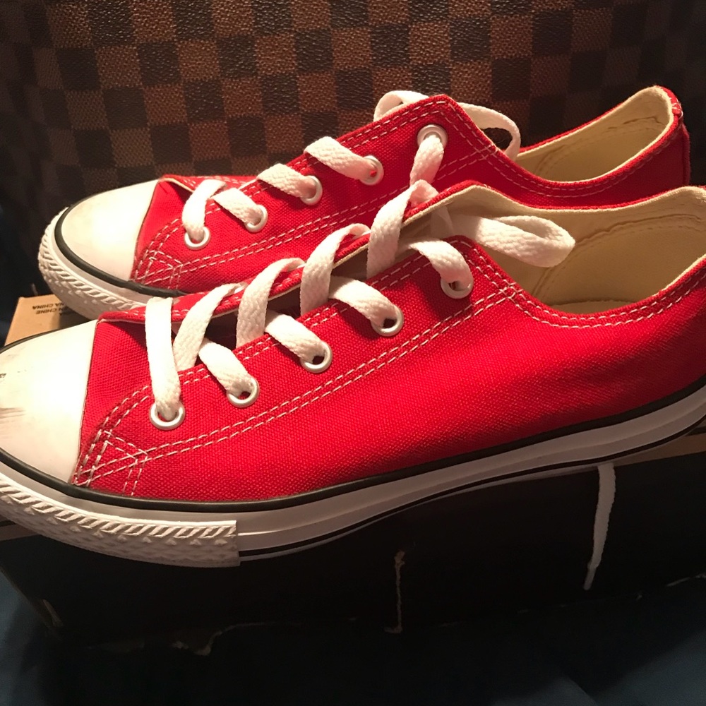 Pre-school Red Converse Chuck Taylor’s